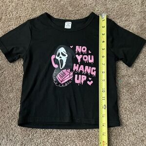 Scream no you hang up tshirt 18-24m